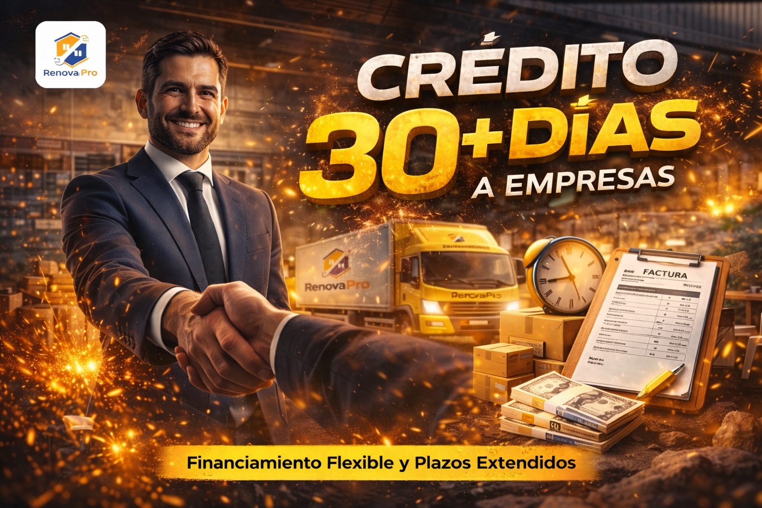 Crédito y financiamiento flexible a empresas